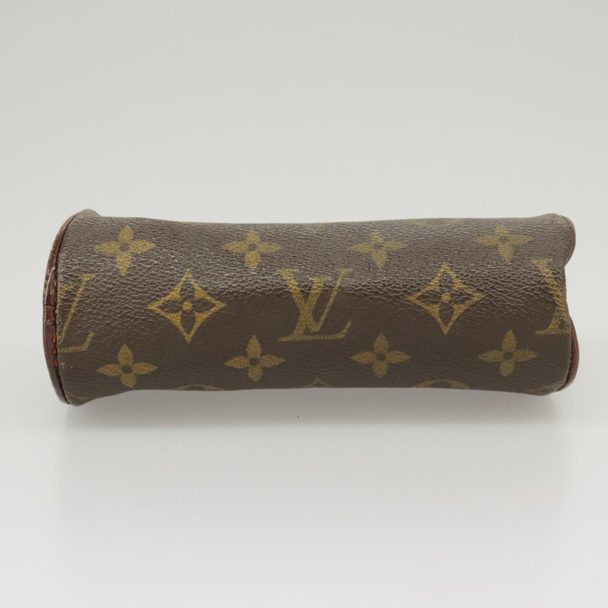 LOUIS VUITTON Monogram Papillon Pouch LV Auth 102426