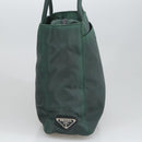 PRADA Tote Bag Nylon Khaki Auth 102431-4