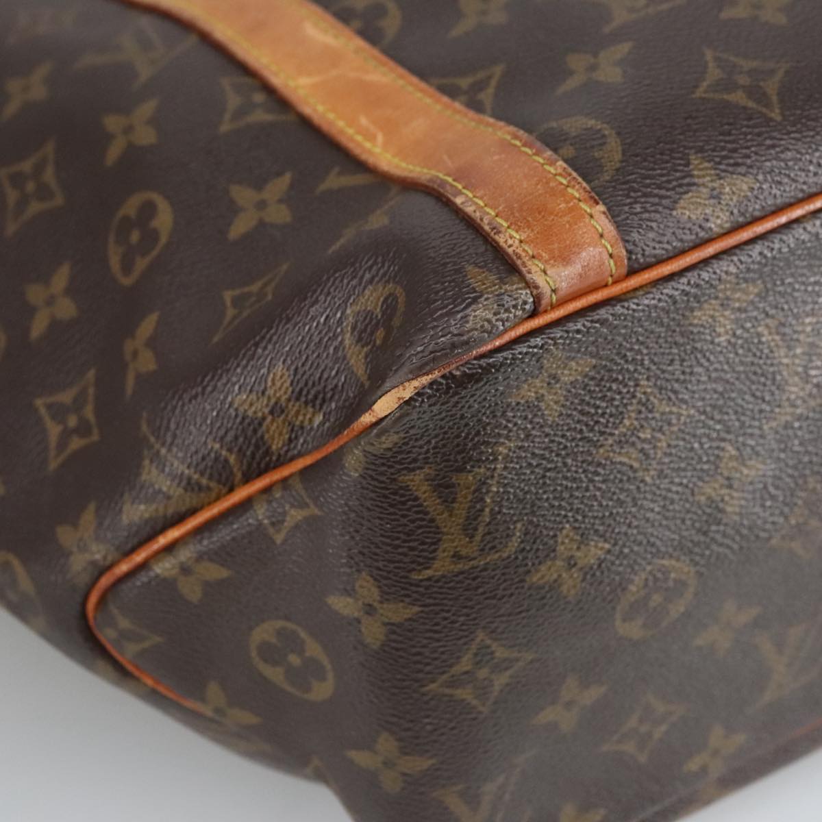 LOUIS VUITTON Monogram Sac Shopping Tote Bag M51108 LV Auth 102448