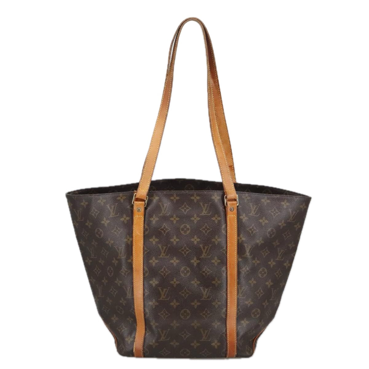 LOUIS VUITTON Monogram Sac Shopping Tote Bag M51108 LV Auth 102448 - 0