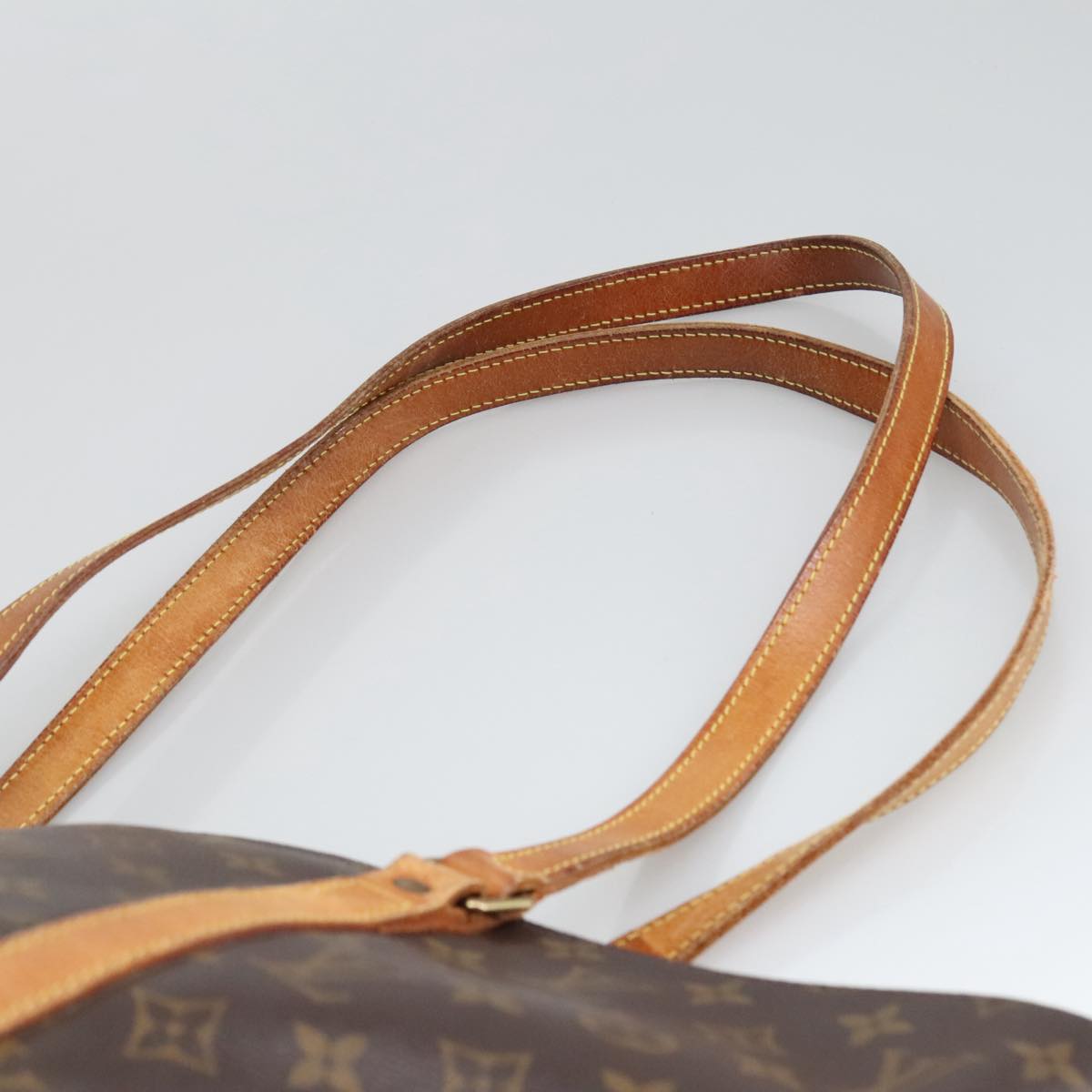 LOUIS VUITTON Monogram Sac Shopping Tote Bag M51108 LV Auth 102448