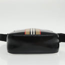 BURBERRY Shoulder Bag Enamel Black Auth 102454-5