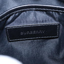 BURBERRY Shoulder Bag Enamel Black Auth 102454-19