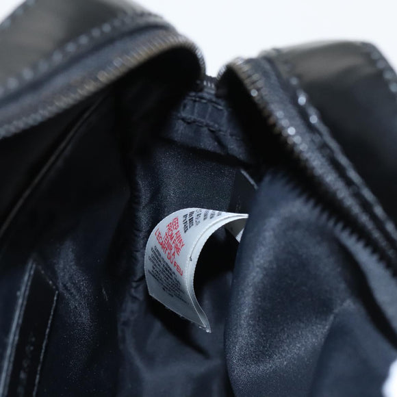 BURBERRY Shoulder Bag Enamel Black Auth 102454