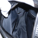 BURBERRY Shoulder Bag Enamel Black Auth 102454-21