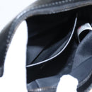 BURBERRY Shoulder Bag Enamel Black Auth 102454-22