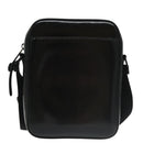 BURBERRY Shoulder Bag Enamel Black Auth 102454-2