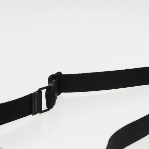 BURBERRY Shoulder Bag Enamel Black Auth 102454