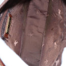 Burberrys Nova Check Clutch Bag PVC Leather Beige Auth 102458-11