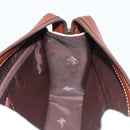 Burberrys Nova Check Clutch Bag PVC Leather Beige Auth 102458-19