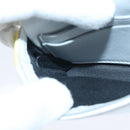 BURBERRY TB Chain Shoulder Bag Leather White Yellow Auth 102462V-19