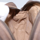 GUCCI GG Supreme Web Sherry Line Shoulder Bag PVC Beige 156 02 066 Auth 102468-21