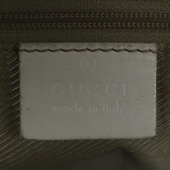 GUCCI GG Canvas Tote Bag Light Blue White Gold 002 1098 Auth 102471