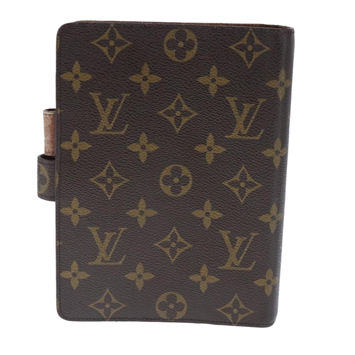 LOUIS VUITTON Monogram Agenda MM Day Planner Cover R20105 LV Auth 102482 - 0