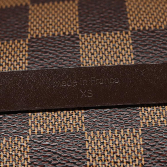 LOUIS VUITTON Damier Ebene Pochette Florentine Waist Bag N51856 LV Auth 102487AV