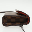 LOUIS VUITTON Damier Ebene Pochette Florentine Waist Bag N51856 LV Auth 102487V-3