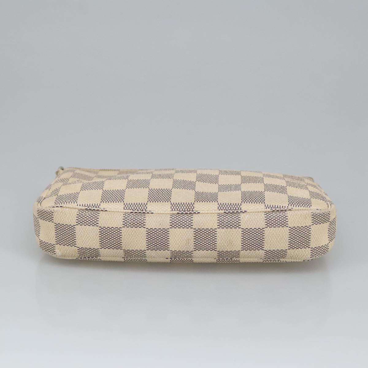 LOUIS VUITTON Damier Azur Pochette Accessoires Pouch N51986 LV Auth 102489