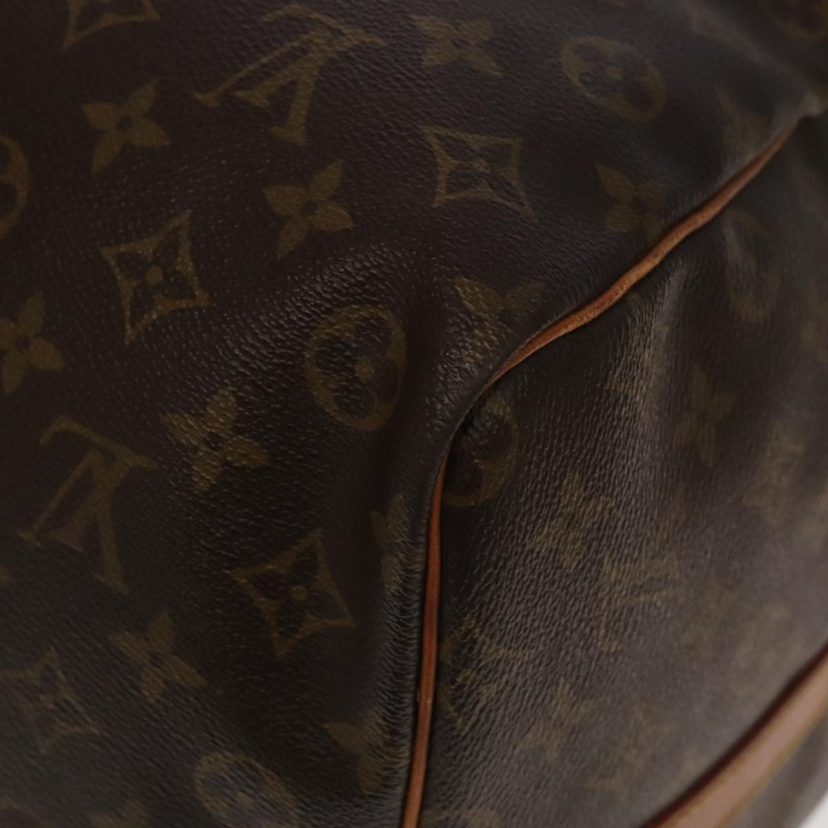 LOUIS VUITTON Monogram Keepall Bandouliere 60 Boston Bag M41412 LV Auth 102497