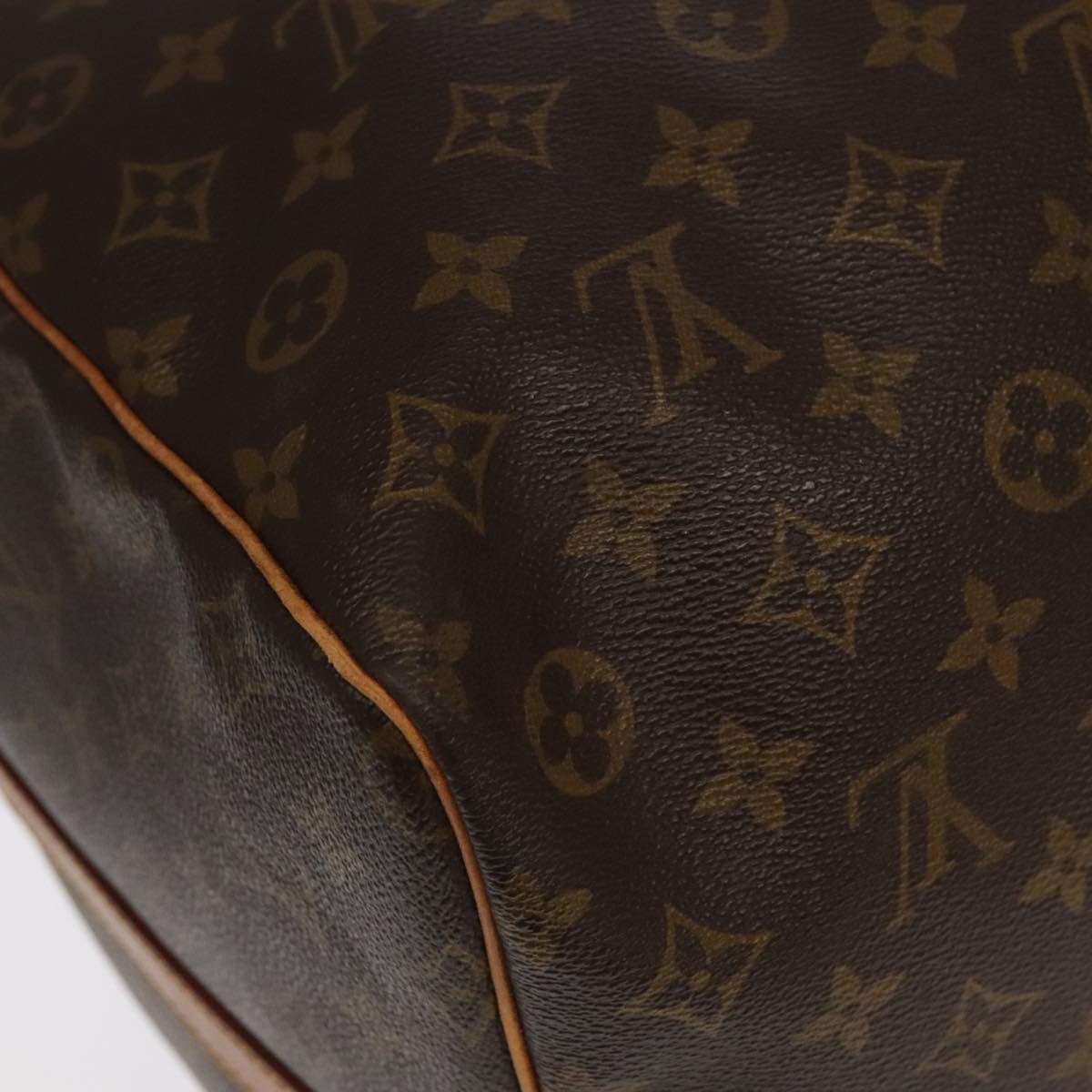 LOUIS VUITTON Monogram Keepall Bandouliere 60 Boston Bag M41412 LV Auth 102497