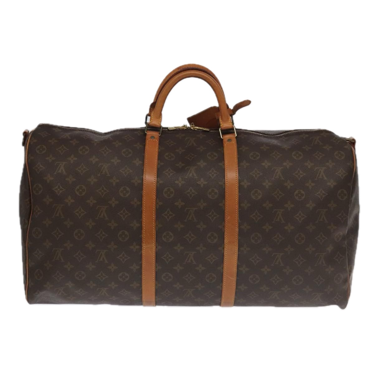 LOUIS VUITTON Monogram Keepall Bandouliere 60 Boston Bag M41412 LV Auth 102497 - 0