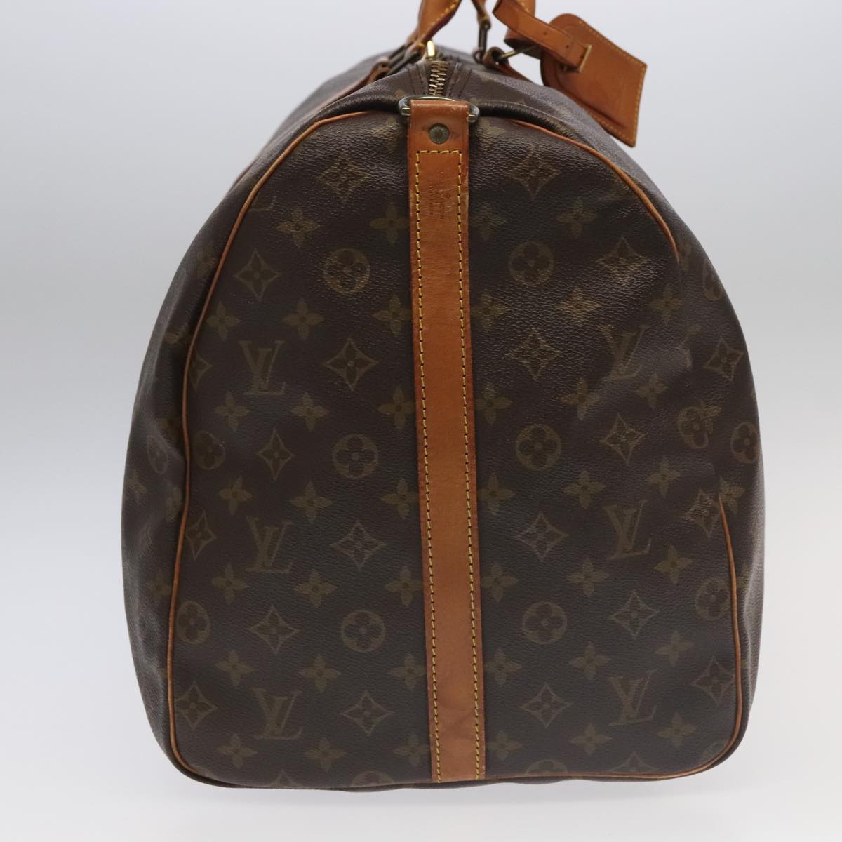 LOUIS VUITTON Monogram Keepall Bandouliere 60 Boston Bag M41412 LV Auth 102497