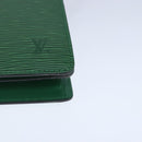 LOUIS VUITTON Epi Capuchin Shoulder Bag Green M52344 LV Auth 102505-15