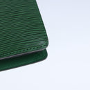 LOUIS VUITTON Epi Capuchin Shoulder Bag Green M52344 LV Auth 102505-17