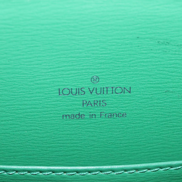 LOUIS VUITTON Epi Capuchin Shoulder Bag Green M52344 LV Auth 102505