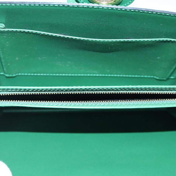 LOUIS VUITTON Epi Capuchin Shoulder Bag Green M52344 LV Auth 102505