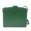 LOUIS VUITTON Epi Capuchin Shoulder Bag Green M52344 LV Auth 102505-2