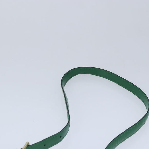 LOUIS VUITTON Epi Capuchin Shoulder Bag Green M52344 LV Auth 102505