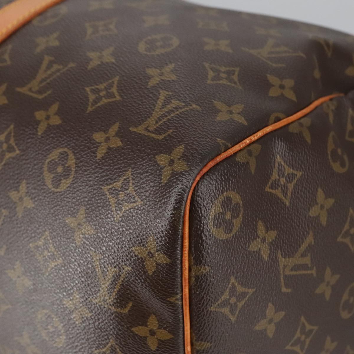 LOUIS VUITTON Monogram Keepall 45 Boston Bag M41428 LV Auth 102517