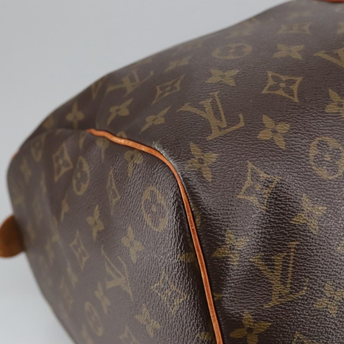 LOUIS VUITTON Monogram Keepall 45 Boston Bag M41428 LV Auth 102517