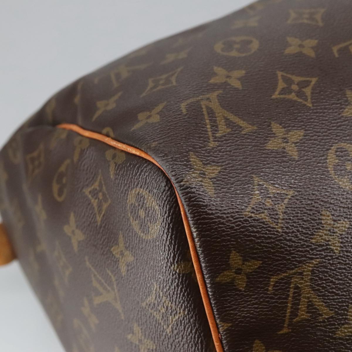 LOUIS VUITTON Monogram Keepall 45 Boston Bag M41428 LV Auth 102517