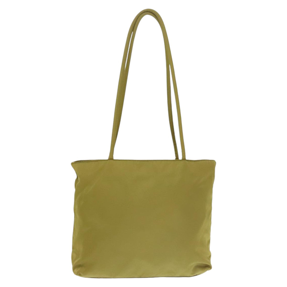 PRADA Tote Bag Nylon Green Auth 102534 - 0