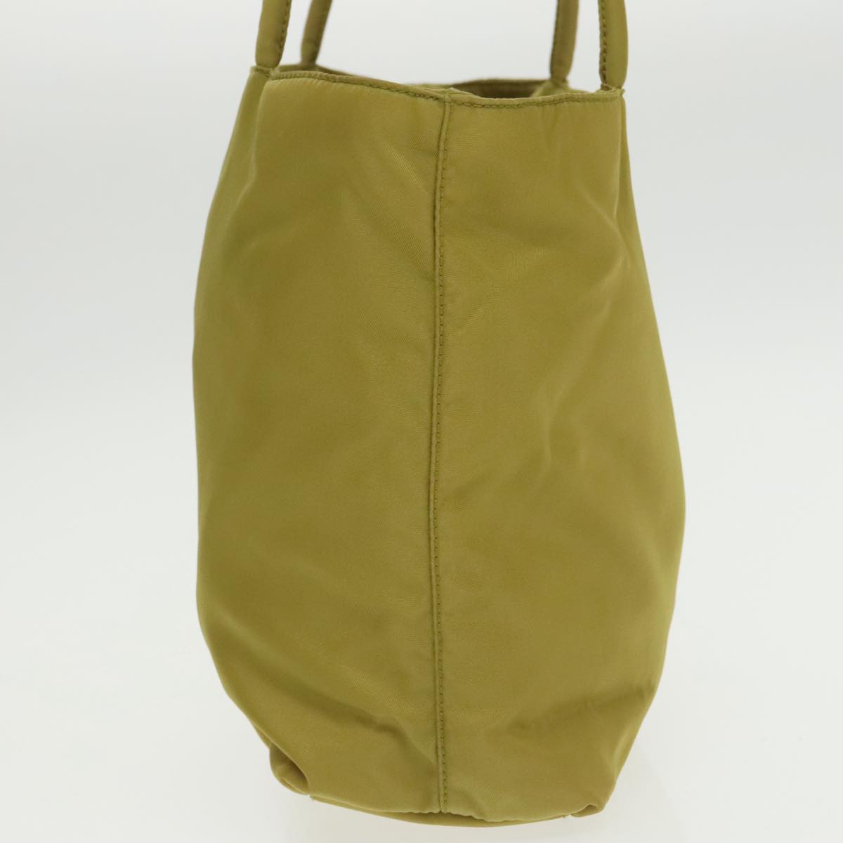 PRADA Tote Bag Nylon Green Auth 102534