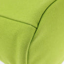 PRADA Shoulder Bag Canvas Silver Green Auth 102538AV-15