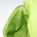 PRADA Shoulder Bag Canvas Silver Green Auth 102538SAV-20