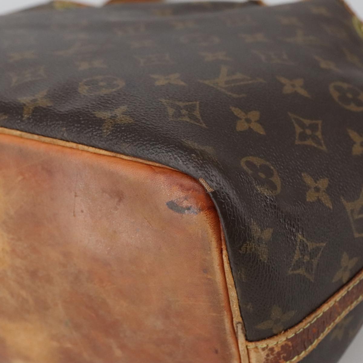 LOUIS VUITTON Monogram Petit Noe Shoulder Bag M42226 LV Auth 102539