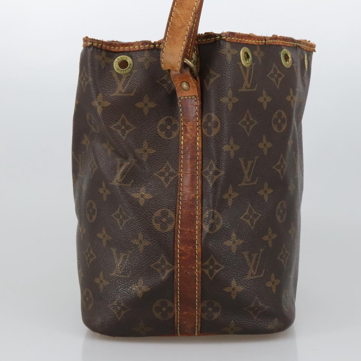 LOUIS VUITTON Monogram Petit Noe Shoulder Bag M42226 LV Auth 102539