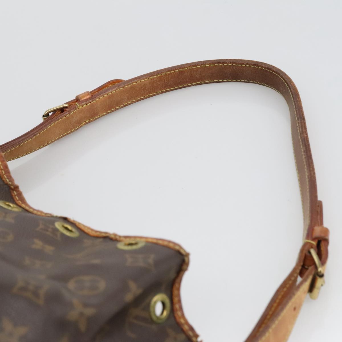 LOUIS VUITTON Monogram Petit Noe Shoulder Bag M42226 LV Auth 102539