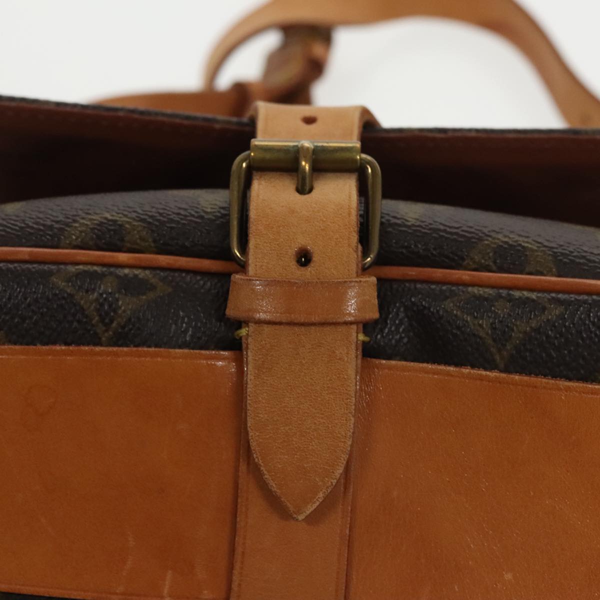 LOUIS VUITTON Monogram Cartouchiere MM Shoulder Bag M51253 LV Auth 102553