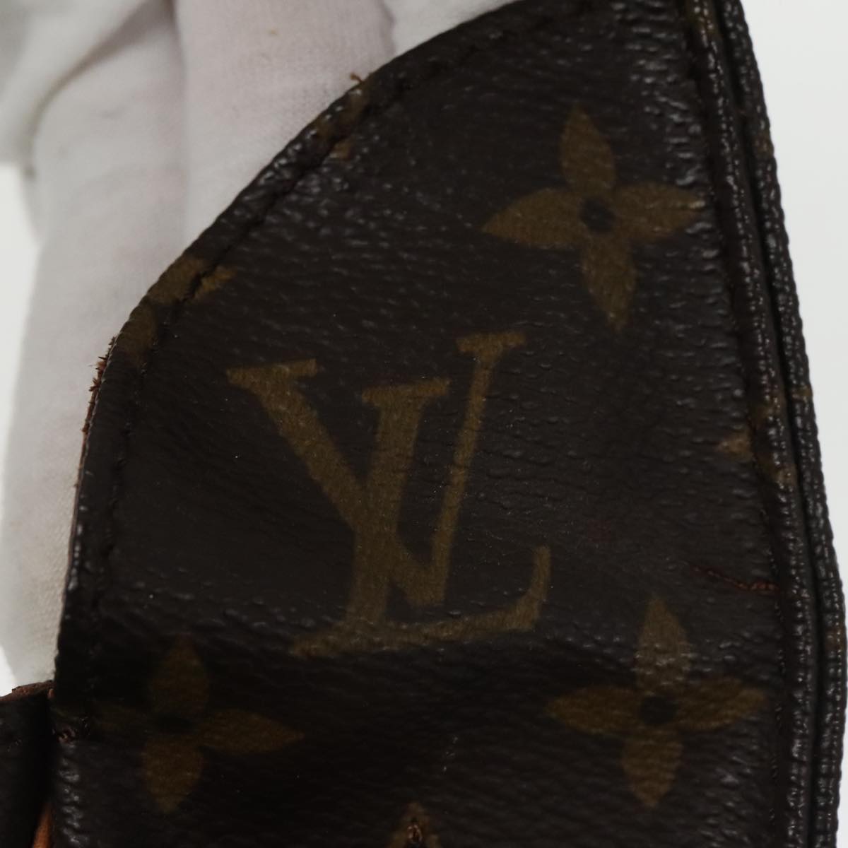 LOUIS VUITTON Monogram Cartouchiere MM Shoulder Bag M51253 LV Auth 102553