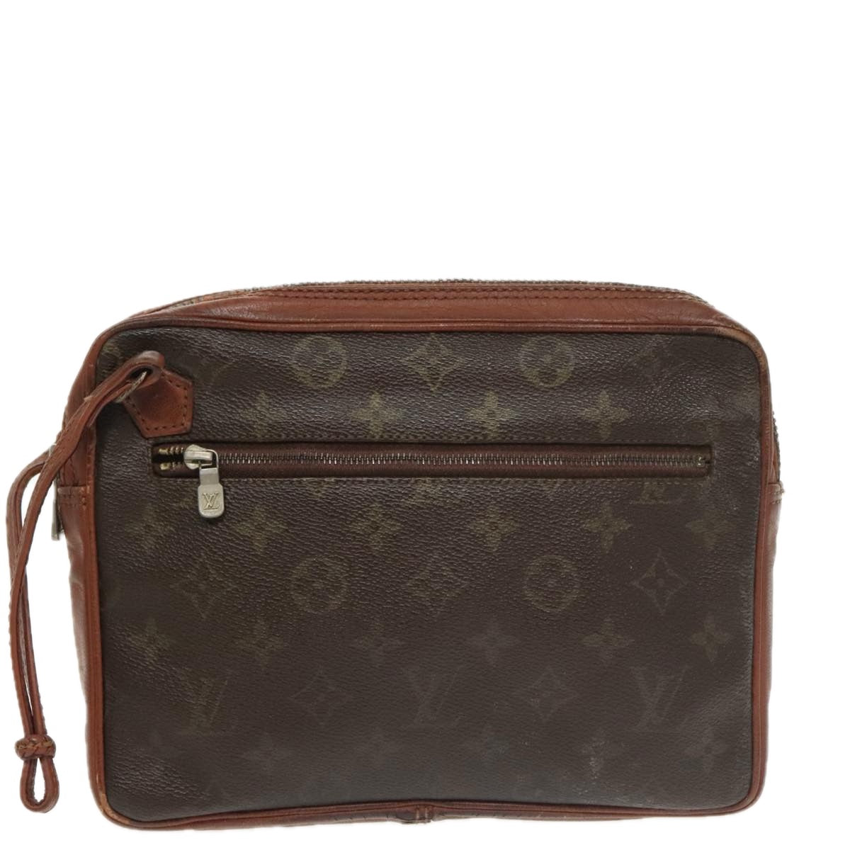 LOUIS VUITTON Monogram Pochette Sports Clutch Bag No.183 LV Auth 102572