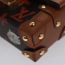 LOUIS VUITTON Monogram Catgram Essential Trunk Pouch M63892 LV Auth 102575S-15