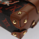 LOUIS VUITTON Monogram Catgram Essential Trunk Pouch M63892 LV Auth 102575S-17