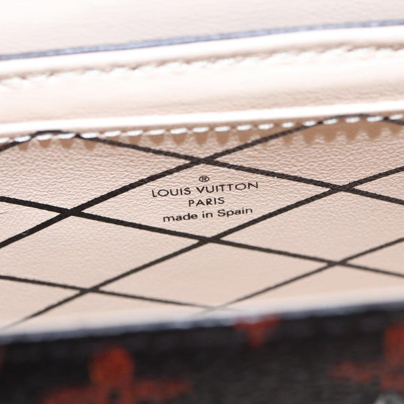 LOUIS VUITTON Monogram Catgram Essential Trunk Pouch M63892 LV Auth 102575S