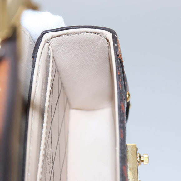 LOUIS VUITTON Monogram Catgram Essential Trunk Pouch M63892 LV Auth 102575S