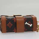 LOUIS VUITTON Monogram Catgram Essential Trunk Pouch M63892 LV Auth 102575S-6