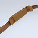 LOUIS VUITTON Adjustable Shoulder Strap Leather 35.8""-42.9"" Beige Auth 102578-14